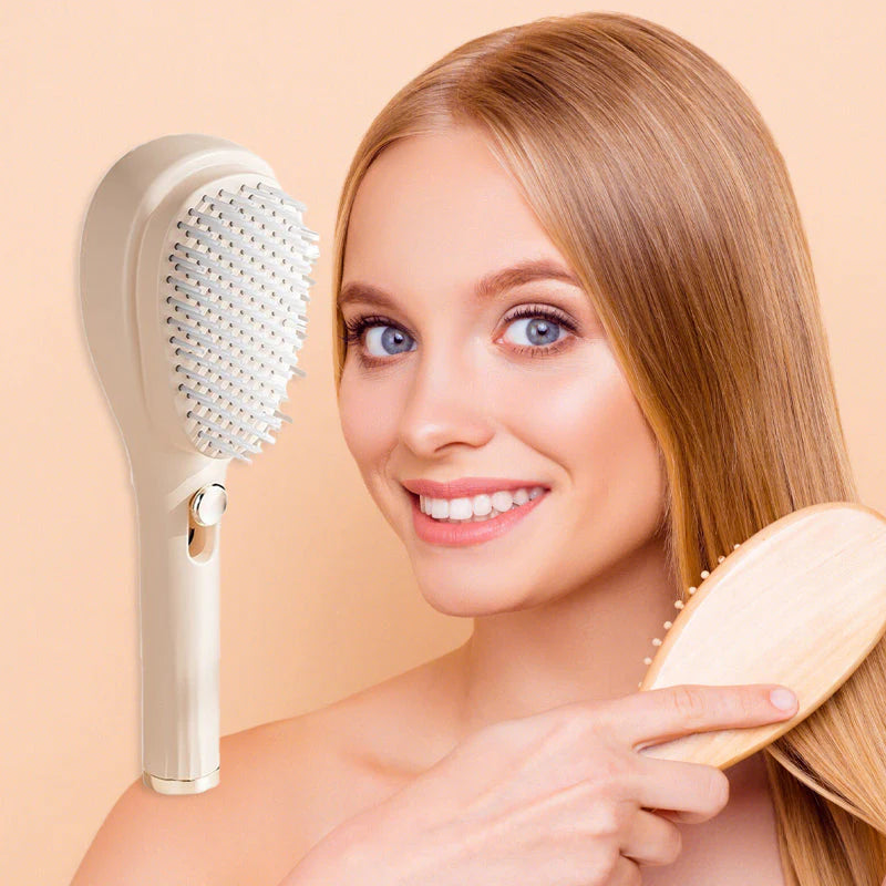 MassageFlex Comb with Retractable Bristle