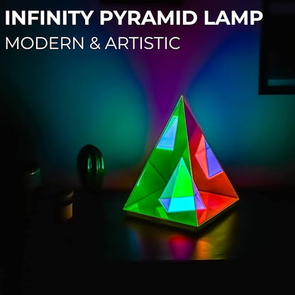 Aurora Infinity Pyramid Lamp™