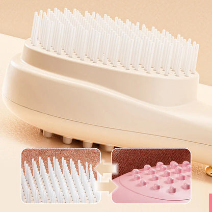 MassageFlex Comb with Retractable Bristle