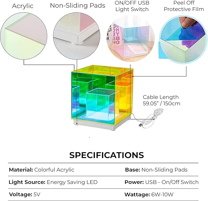 Aurora Infinity Cube Lamp™