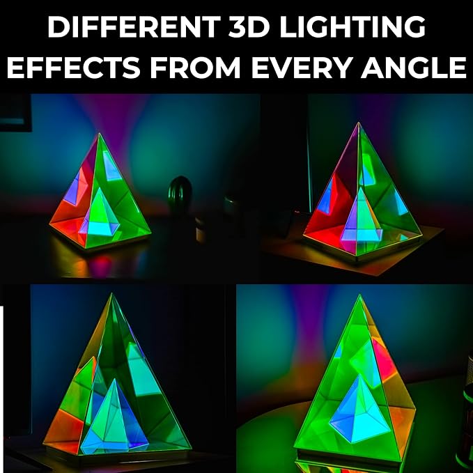 Aurora Infinity Pyramid Lamp™