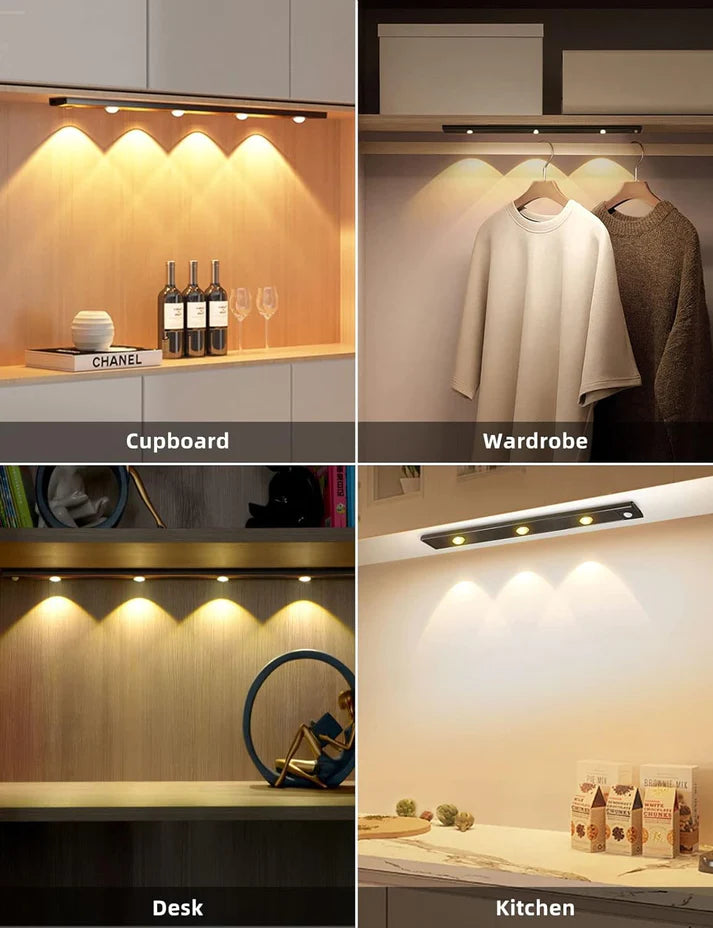 SmartGlow Motion Sensor Cabinet Lights